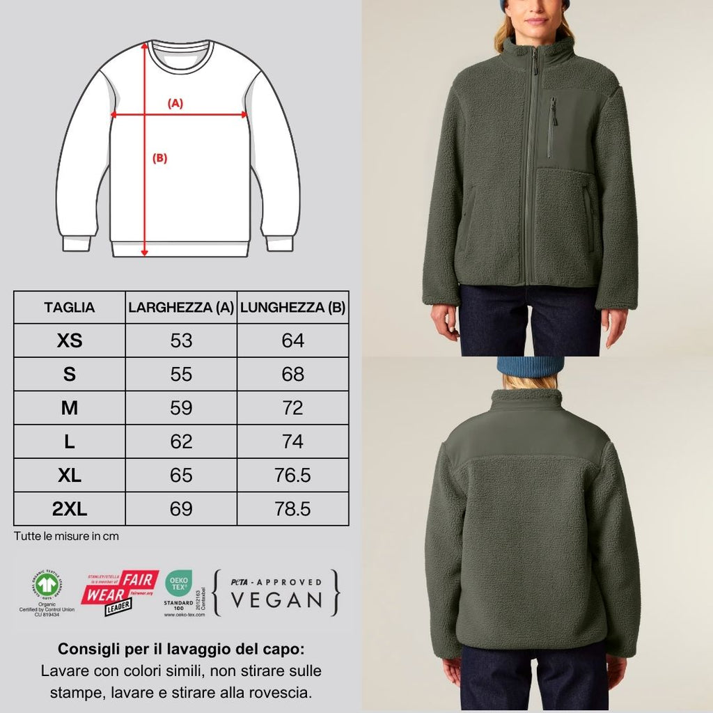 Giacca sherpa SECEDA