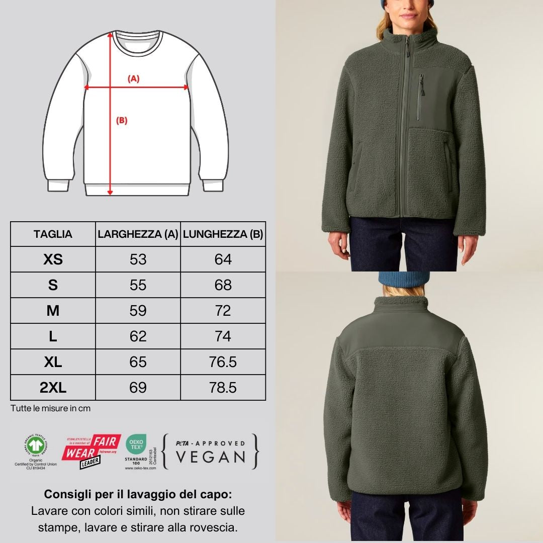 Giacca sherpa SECEDA