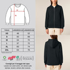 Felpa con cappuccio e zip MILOS