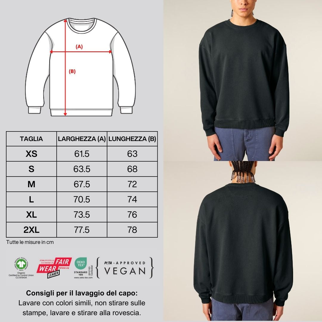 Felpa girocollo RODI